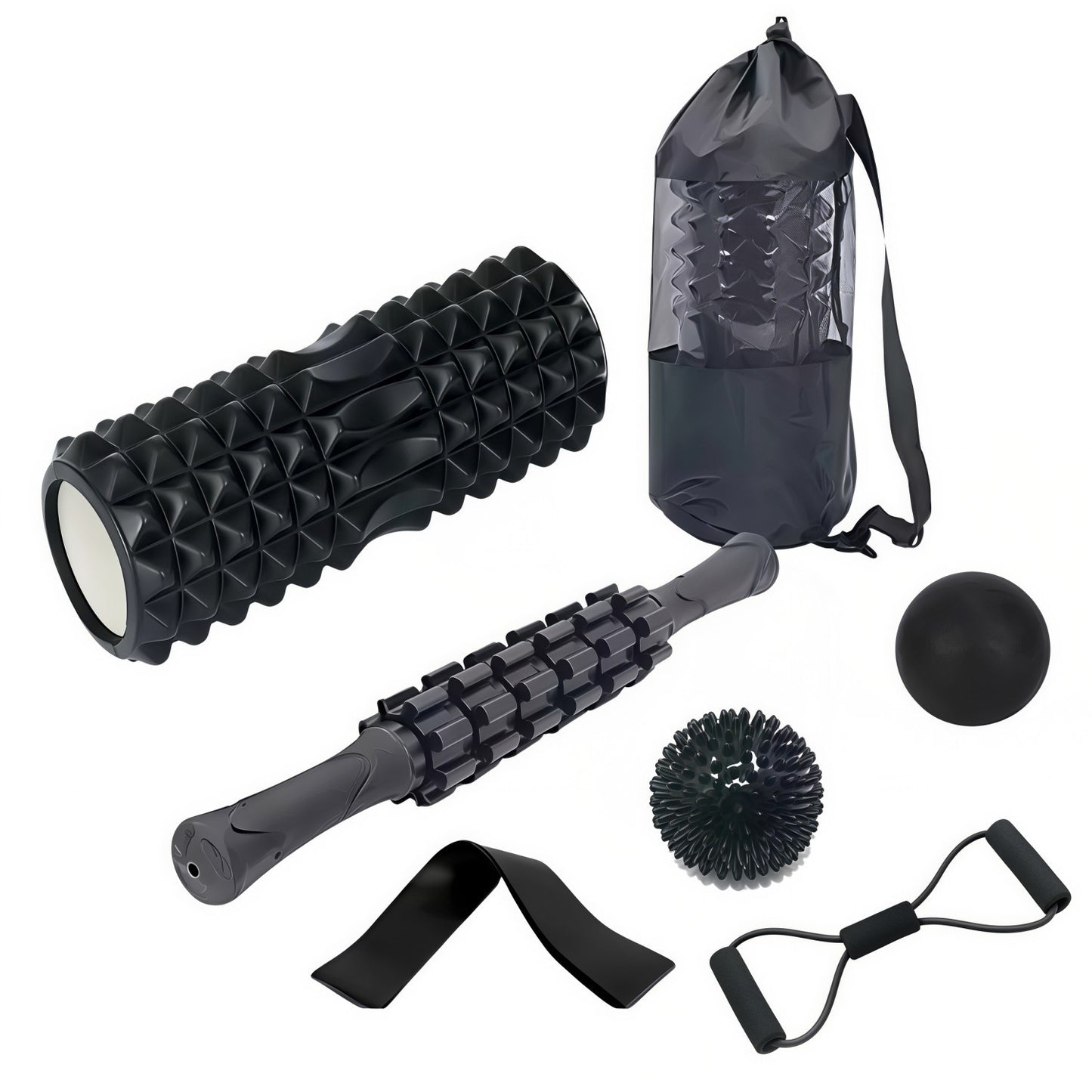 Muscle Relief Foam Roller -Deep Tissue Massage for Back & Legs Active