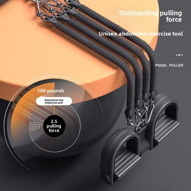 Multifunctional Pedal Puller Fitness Resistance Trainer