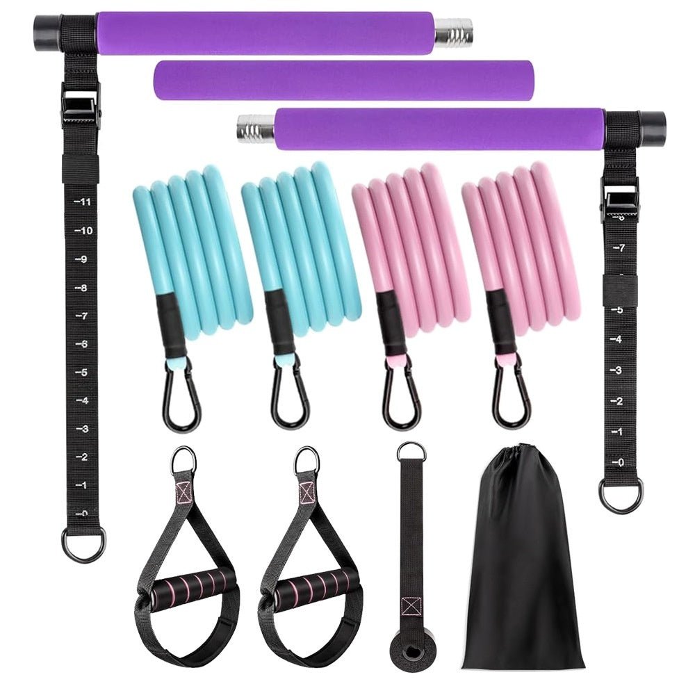 Pilates Bar Kit – Full Body Home Gym in One Bag - FavBabies