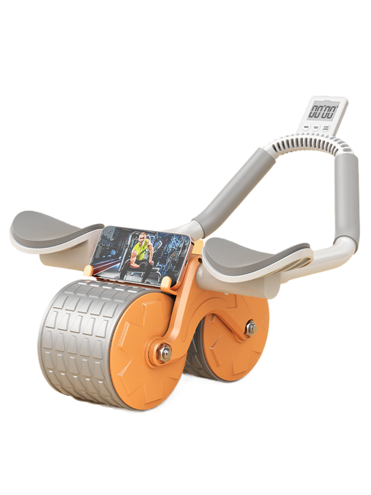 Dual Wheel Abdominal Exercise Roller