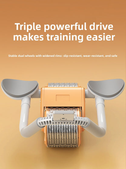 Dual Wheel Abdominal Exercise Roller