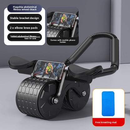 Dual Wheel Abdominal Exercise Roller