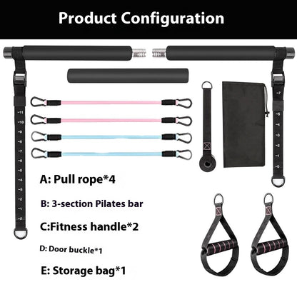 Pilates Bar Kit – Full Body Home Gym in One Bag - FavBabies
