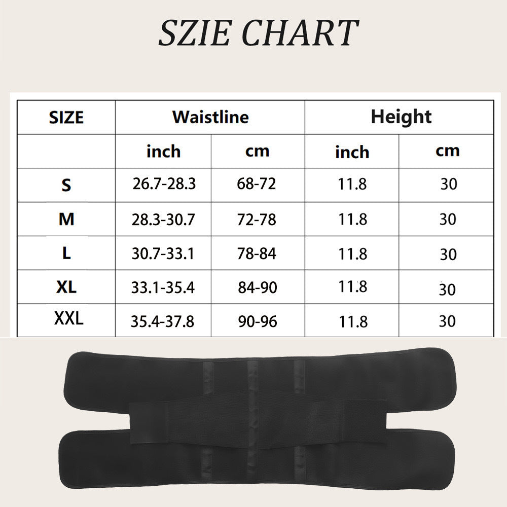 Women’s Waist Trainer Sweat Band – Body Shaper & Abdominal Support