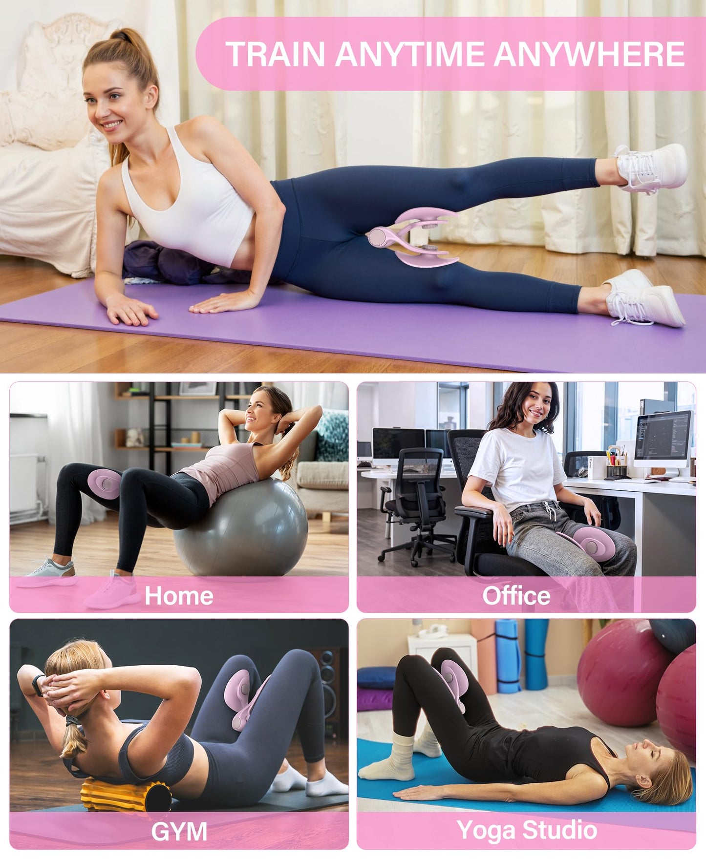 Smart Thigh and Pelvic Floor Exercise Trainer