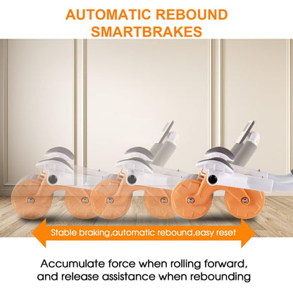 Dual Wheel Abdominal Exercise Roller