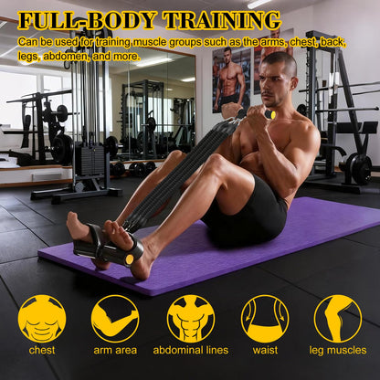 Multifunctional Pedal Puller Fitness Resistance Trainer