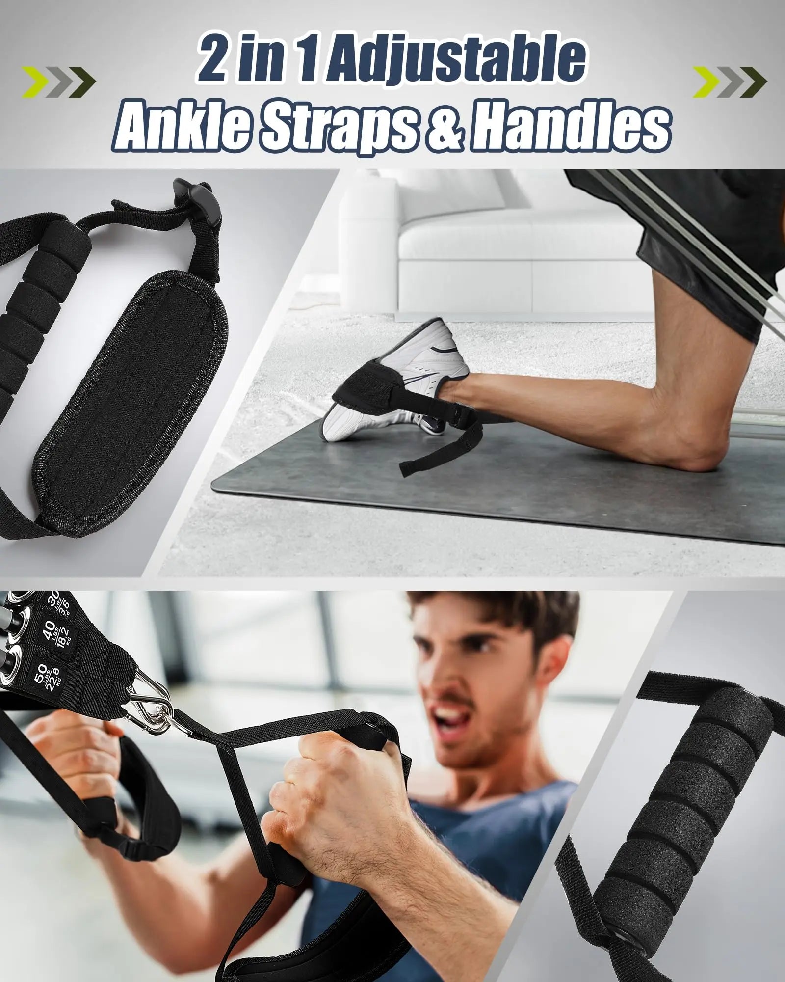 Multifunctional Pedal Puller Fitness Resistance Trainer - FavBabies
