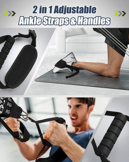 Multifunctional Pedal Puller Fitness Resistance Trainer - FavBabies