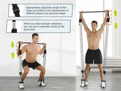Multifunctional Pedal Puller Fitness Resistance Trainer - FavBabies