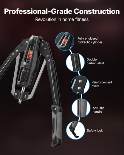 Home adjustable cylinder arm