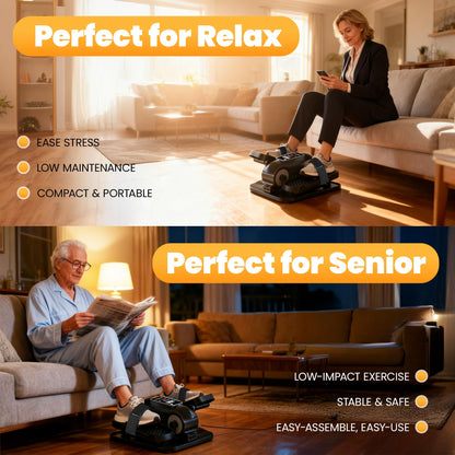 ⚡ Electric Elliptical Stepper – Indoor Fitness & Rehabilitation Trainer