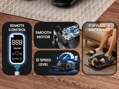 ⚡ Electric Elliptical Stepper – Indoor Fitness & Rehabilitation Trainer