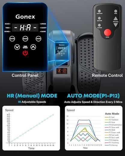 ⚡ Electric Elliptical Stepper – Indoor Fitness & Rehabilitation Trainer