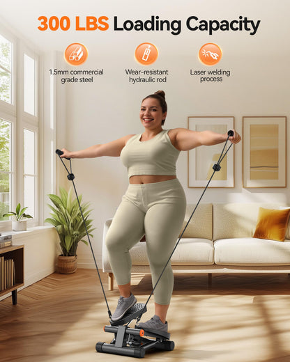 Mini Stepper Fitness Machine - Home Cardio & Fat Burning Workout