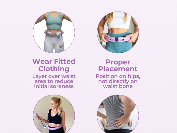 360° Auto-Spinning Fitness Hoop - Slim Waist & Burn Calories Fast