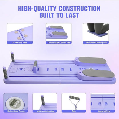 Fitness Board Upgrade Multi-functional Abdominal Wheel Home