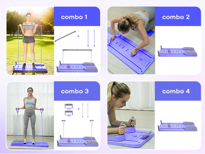 Fitness Board Upgrade Multi-functional Abdominal Wheel Home