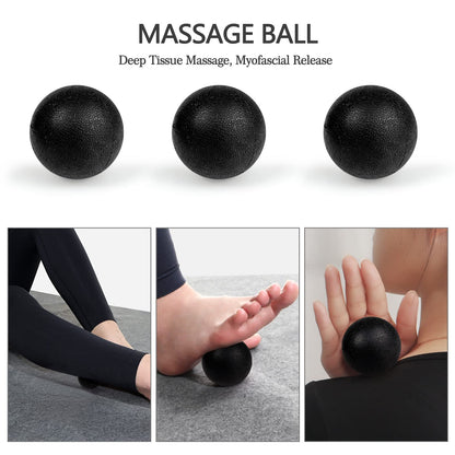 Muscle Relief Foam Roller -Deep Tissue Massage for Back & Legs Active