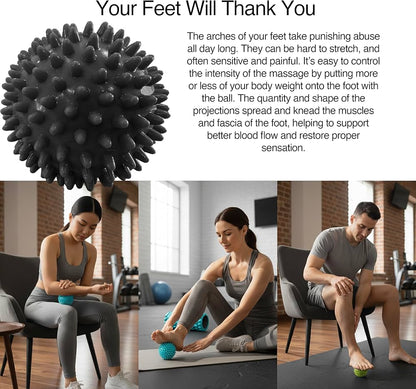 Muscle Relief Foam Roller -Deep Tissue Massage for Back & Legs Active