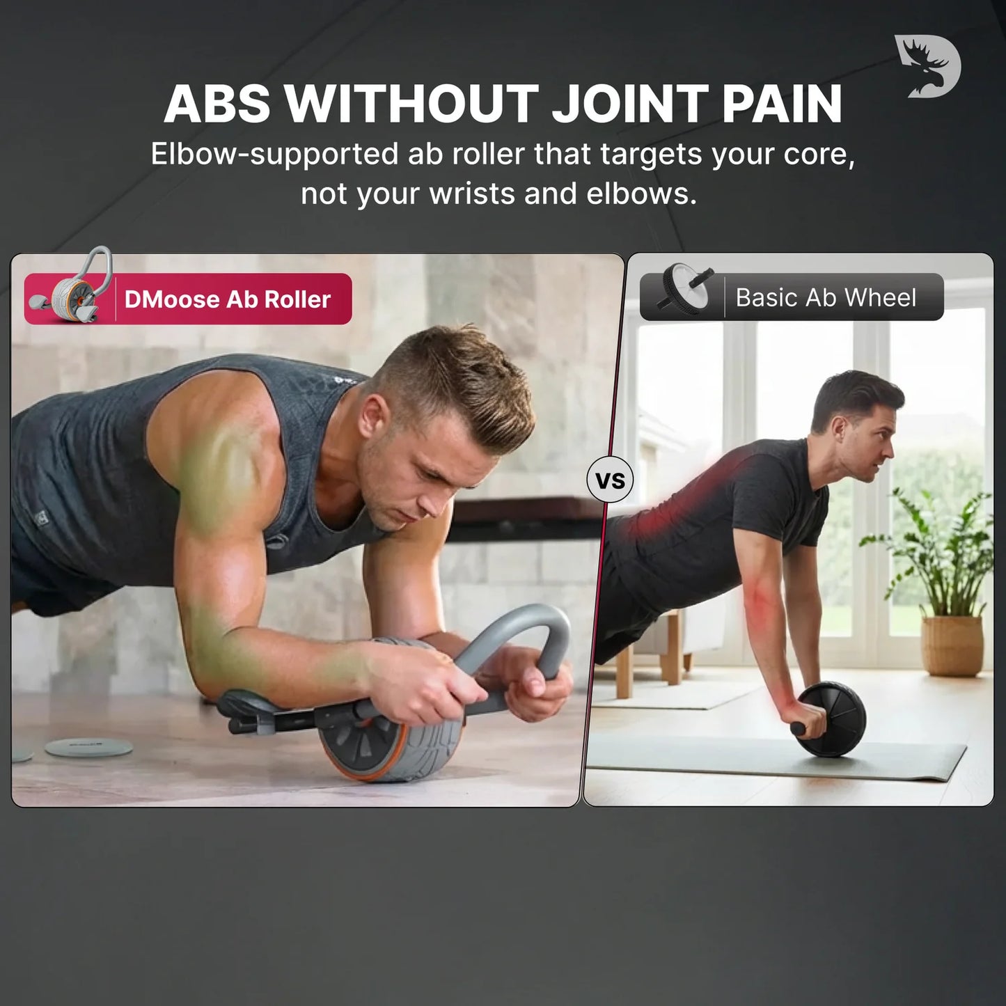 Dual Wheel Abdominal Exercise Roller - FavBabies