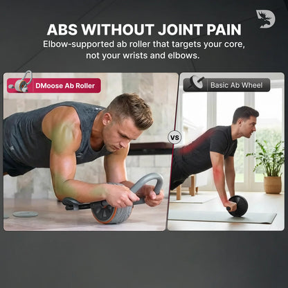 Dual Wheel Abdominal Exercise Roller - FavBabies