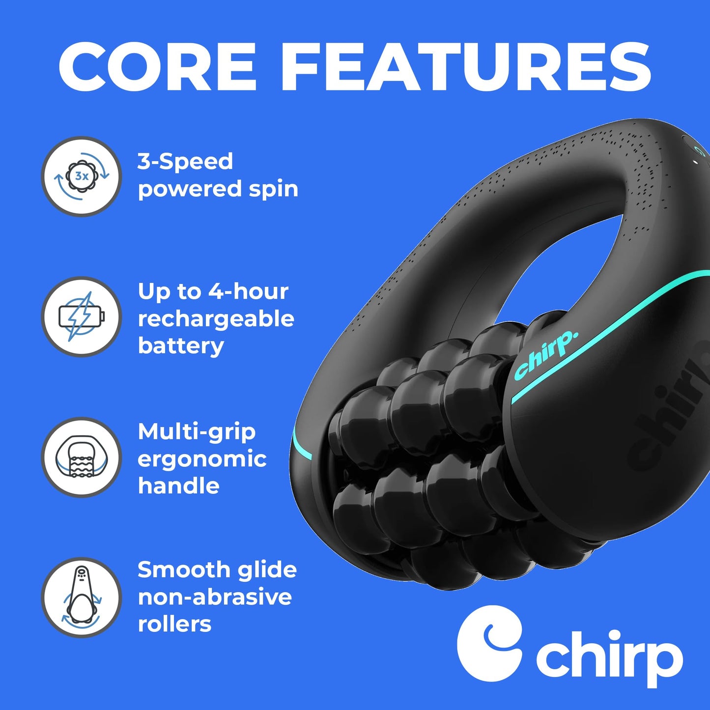 Deep Tissue And Muscle Recovery Massager - FavBabies