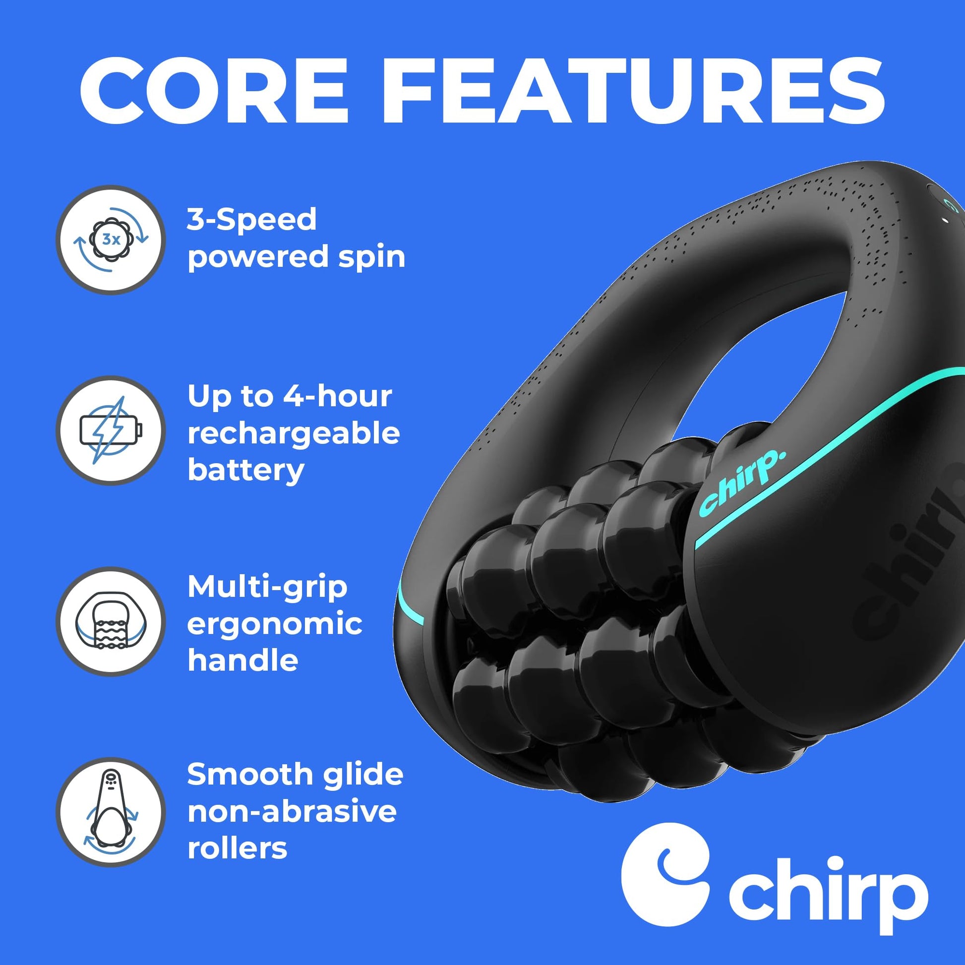 Deep Tissue And Muscle Recovery Massager - FavBabies