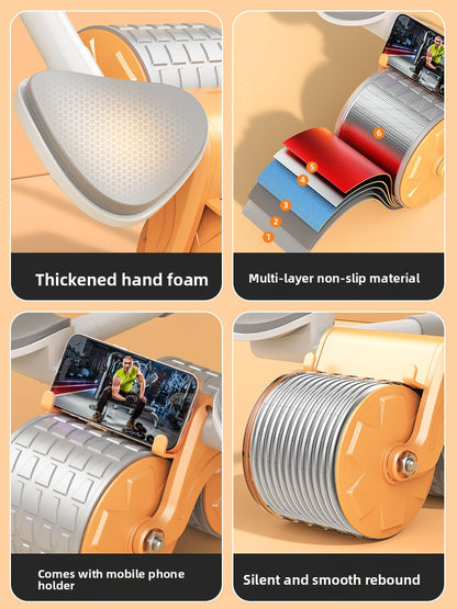 Dual Wheel Abdominal Exercise Roller