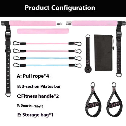 Pilates Bar Kit – Full Body Home Gym in One Bag - FavBabies