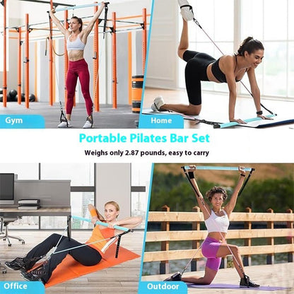 Pilates Bar Kit – Full Body Home Gym in One Bag - FavBabies