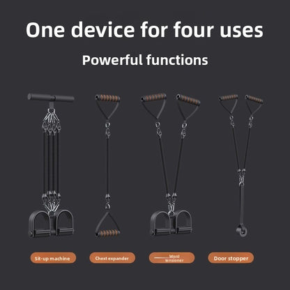 Multifunctional Pedal Puller Fitness Resistance Trainer